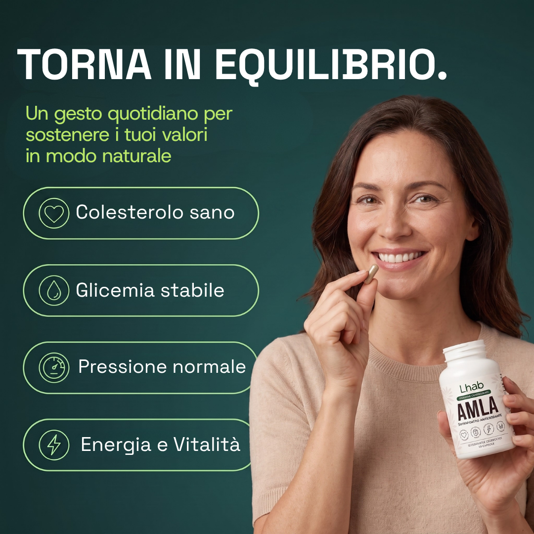 Amla - Antiossidante Naturale 1,000mg